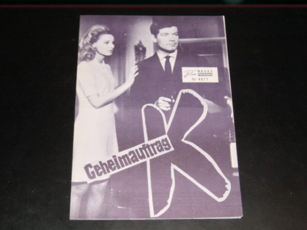 4871: Geheimauftrag K, Stephen Boyd, Vivi Bach, Carl Möhner,