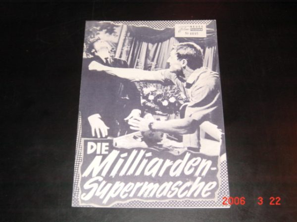4895: Die Milliarden Supermasche, Brad Harris, Elina de Witt,