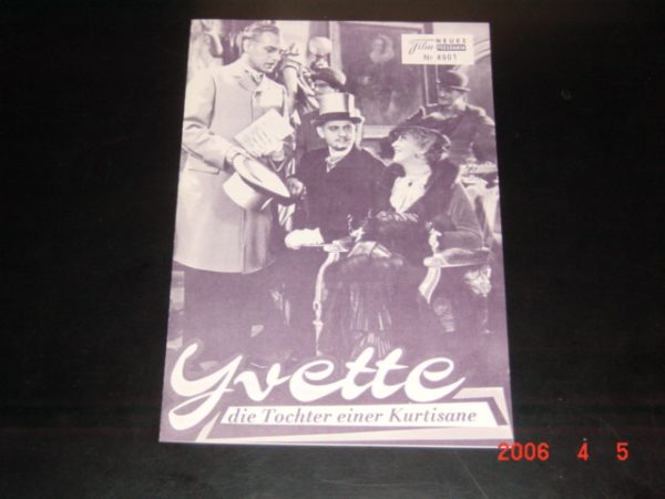 4901: Yvette die Tochter einer Kurtisane, Ruth Hellberg,