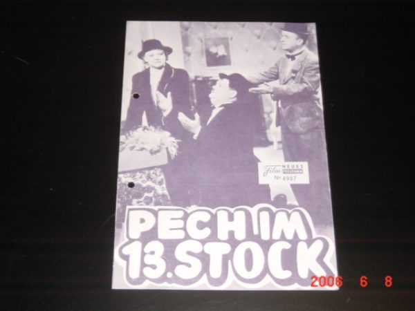 4907: Pech im 13. Stock, Stan Laurel & Oliver Hardy,