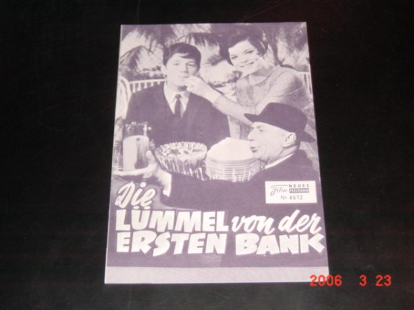 4912: Die Lümmel von der ersten Bank, Uschi Glas, Hansi Kraus,
