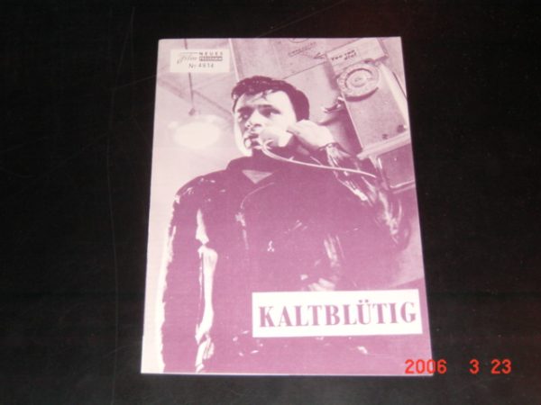 4914: Kaltblütig, Robert Blake, John Forsythe, Will Geer,