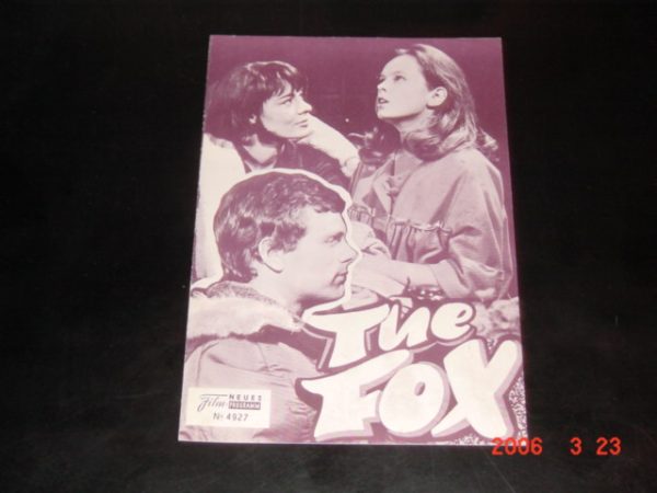 4927: The Fox, Sandy Dennis, Anne Heywood, Keir Dullea,