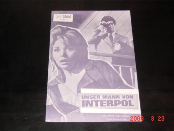 4970: Unser Mann von Interpol, Marilu Tolo, Jean Claude Bercq,