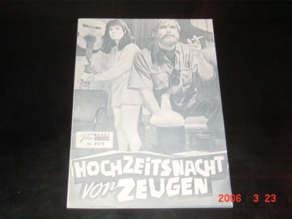 4979: Hochzeitsnacht vor Zeugen, George Peppard,