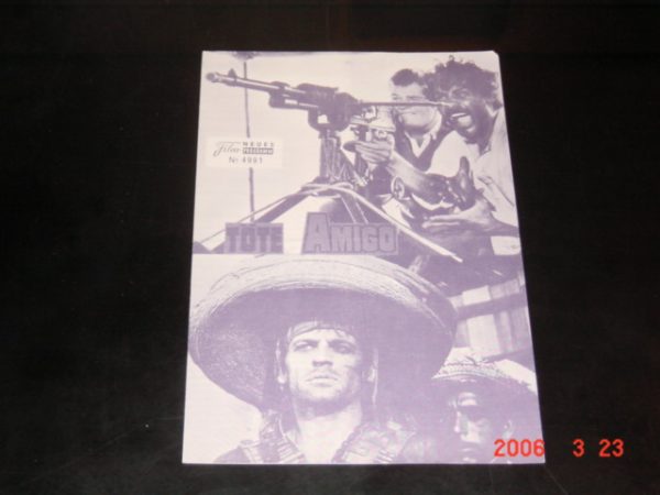 4991: Töte Amigo, Klaus Kinski, Luo Castel, Gian Maria Volonte,