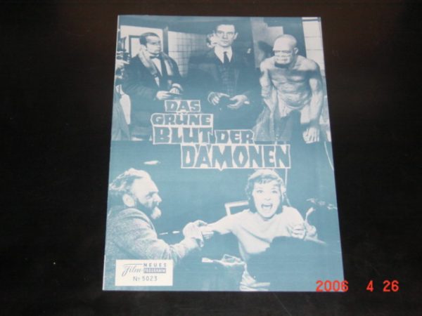 5023: grüne Blut der Dämonen, Andrew Keir, Barbara Shelley,