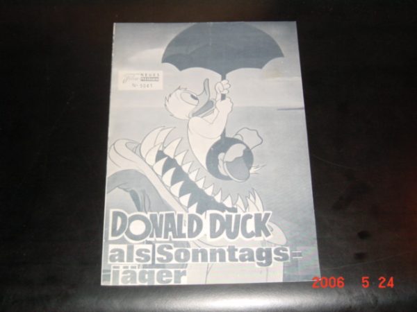 5041: Donald Duck als Sonntagsjäger, ( Walt Disney )