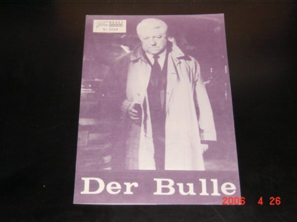 5048: Der Bulle, Jean Gabin, Dany Carrel, Jean Gaven,