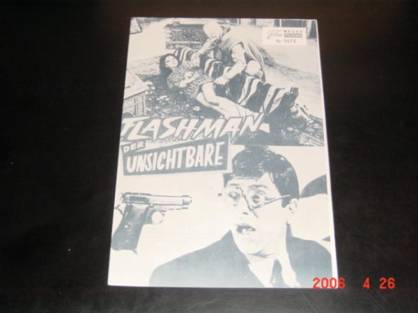5070: Flashman der Unsichtbare, Paul Stevens, Claudie Lange,