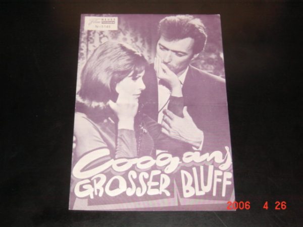 5146: Coogans grosser Bluff, Clint Eastwood, Susan Clark,