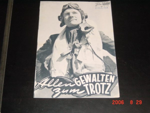 515: Allen Gewalten zum Trotz (Lewis Gilbert) Kenneth More, Muriel Pawlow, Lyndon Brook, Lee Patterson, Alexander Knox