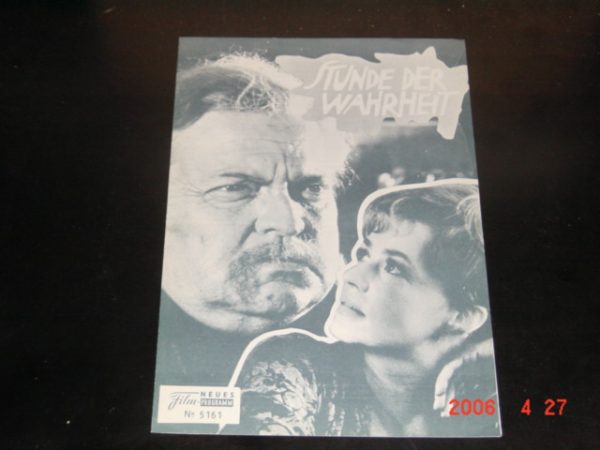 5161: Stunde der Wahrheit, Jeanne Moreau, Orson Welles,