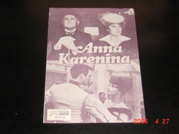 5163: Anna Karenina, (Leo Tolstoi) ( Sowjetunion Cannes 1968 )