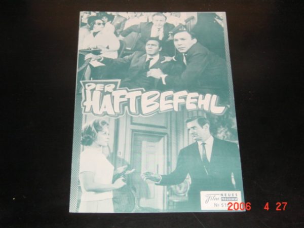 5167: Der Haftbefehl, Daliah Lavi, Lilli Palmer, Rod Taylor,
