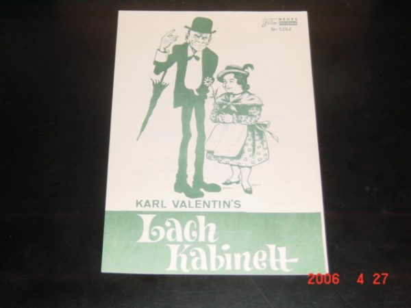 5202: Lach Kabinett, Karl Valentin, Liesl Karlstadt, O. E. Ha