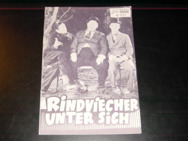 5232: Rindviecher unter sich, Stan Laurel & Oliver Hardy