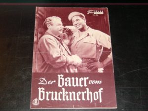 523: Der Bauer vom Brucknerhof (Hans Deppe) Willy A. Kleinau, Ingrid Andree, Kenneth Spencer, Bertha Drews, Karl Hellmer, Jan Hendriks, Hans Nielsen, Franz Schafheitlin, Gottfried Geißler, Gudrun Schmidt, Gunnar Möller