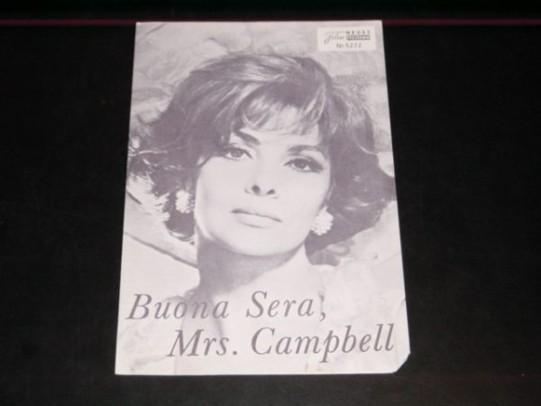 5272: Buona Sera, Mrs. Campbell, Gina Lollobrigida,
