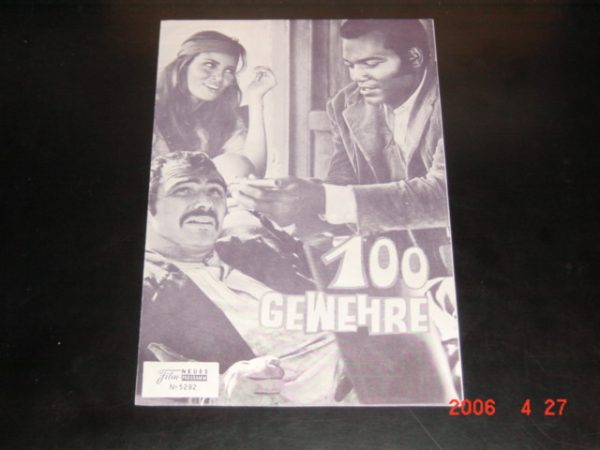 5292: 100 Gewehre, Raquel Welch, Burt Reynolds,