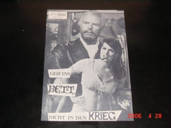 5304: Geh ins Bett nicht in den Krieg, Catherine Spaak,