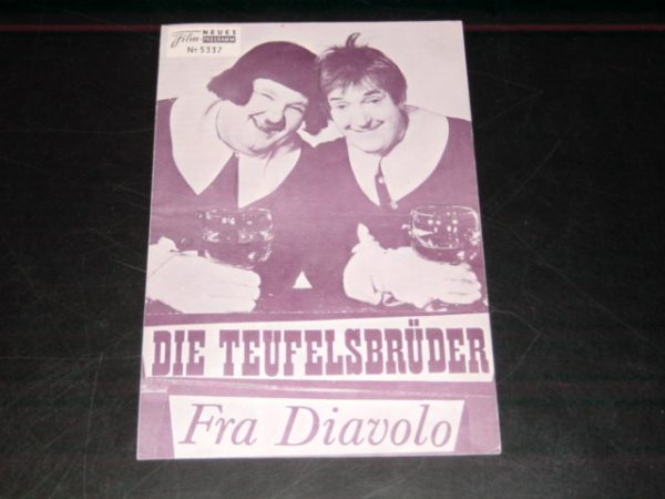 5337: Die Teufelsbrüder (Fra Diavolo) Stan Laurel, Oliver Hardy,