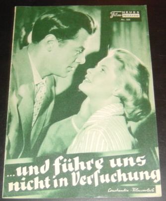 535: ...und führe uns nicht in Versuchung (Rolf Hansen) Johanna Matz, Heidemarie Hatheyer, Gerhard Riedmann, Rudolf Forster, Annie Rosar, WIlly Rösner, Bruno Dallansy, Minna Späth-Fröhlich, Nora Minor, Karl Ehmann, Hugo Gottschlich, Erica Beer