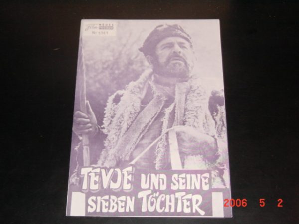 5361: Tevje und seine sieben Töchter, ( Menahem Golan )