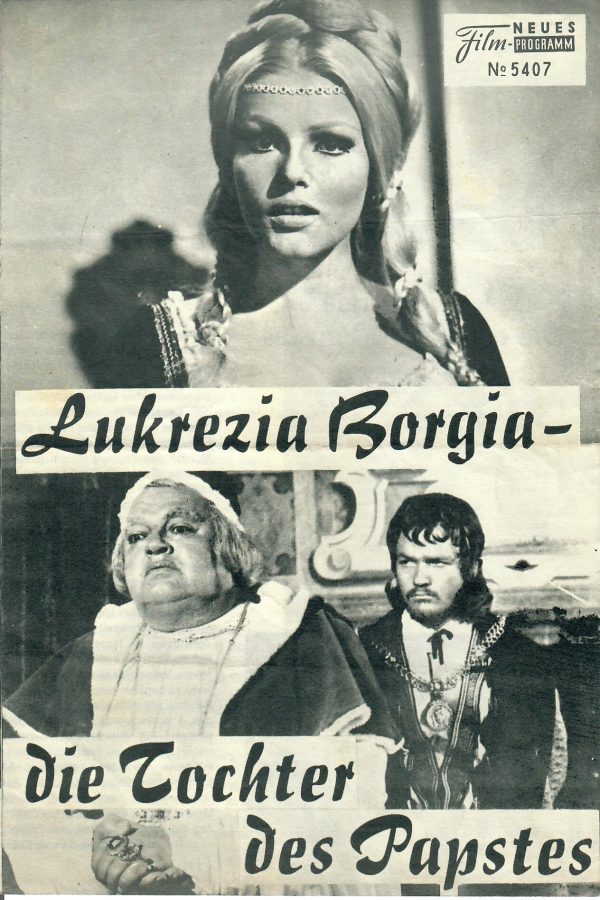 5407: Lukrezia Borgia - Die Tochter des Papstes, Leon Askin,