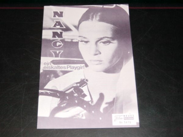 5419: Nancy ein eiskaltes Playgirl, Ryan O´Neal, Van Heflin,