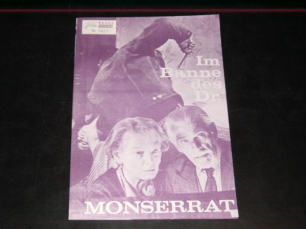5421: Im Banne des Dr. Monserrat, Boris Karloff, C. Lacey,