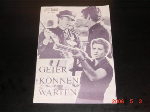 5424: Geier können warten, Senta Berger, Michel Constantin,