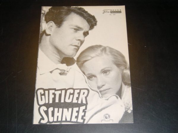 543: Giftiger Schnee (Fred Zinnemann) Don Murray, Eva Marie Saint, Anthony Franciosa, Lloyd Nolan, Henry Silva, William Hickey, Gerald O´Lauglin