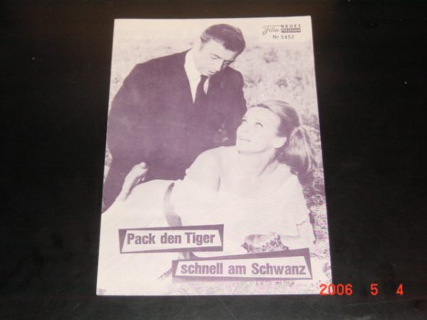 5452: ..Tiger schnell am Schwanz, Maria Schell, Yves Montand,