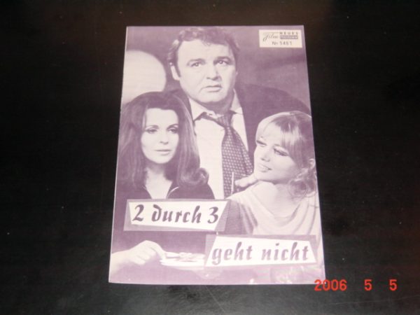 5461: 2 durch 3 geht nicht, Rod Steiger, Claire Bloom,