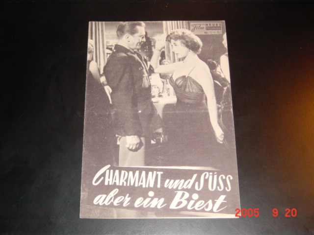 548: Charmant und süß - aber ein Biest! (H. C. Potter) Susan Hayward, Kirk Douglas, Paul Stewart, Jim Backus, John Cromwell, Roland Winters, Michael Fox
