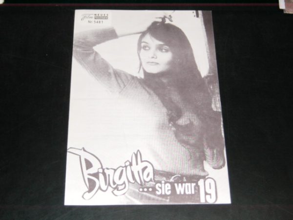 5481: Birgitta ... sie war 19 ( Jörn Donner ) Kristiina Halkol