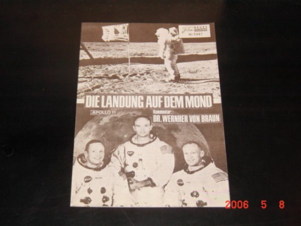 5487: Die Landung auf dem Mond, ( Dr. Wernher von Braun )