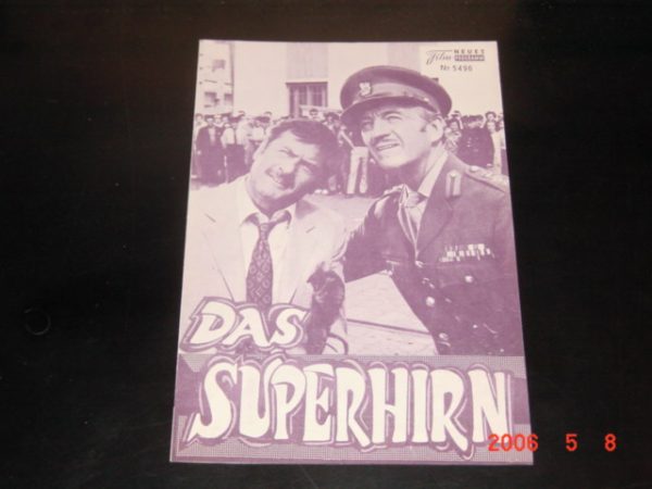 5496: Das Superhirn, David Niven, Jean Paul Belmondo,