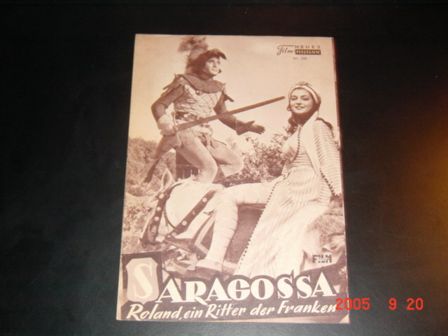 550: Saragossa - ein Ritter der Franken (Pietro Francisci) Rikk Battaglia, Rosanna Schiaffino, Fabrizio Miani, Lorella de Luca, Vittorio Sanipoli, Clelia Matania