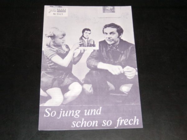 5523: So jung und schon so frech, Harald Juhnke, Heidi Kabel,