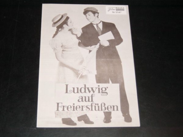 5547: Ludwig auf Freiersfüßen, Hansi Kraus, Harald Juhnke,