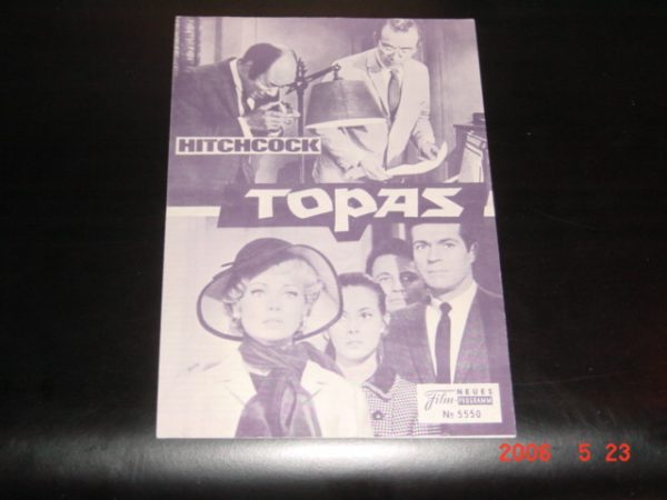 5550: Topas, ( Alfred Hitchcock ) Karin Dor, Michel Piccoli,