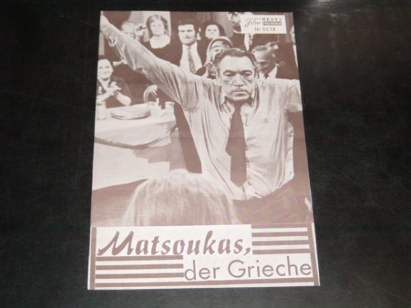 5618: Matsoukas, der Grieche, Anthony Quinn, Irene Papas,