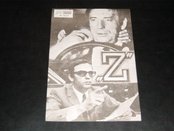 5623: "Z" Yves Montand, Irene Papas, Jean Louis Trintignant,