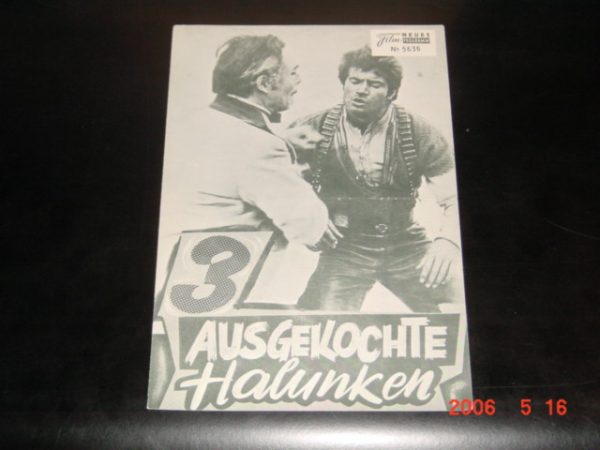 5636: 3 ausgekochte Halunken, Frank Wolff, John Saxson,