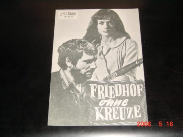 5637: Friedhof ohne Kreuze, Michele Mercier, Robert Hossein,