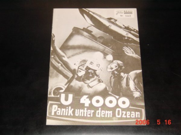 5643: U 4000 Panik unter dem Ozean, Joseph Cotten,