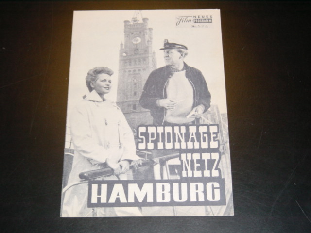 576: Spionage Netz Hamburg (Val Guest) Forrest Tucker, Eva Bartok, Marius Goring, Eric Pholmann, Guy Middleton, Arnold Marie
