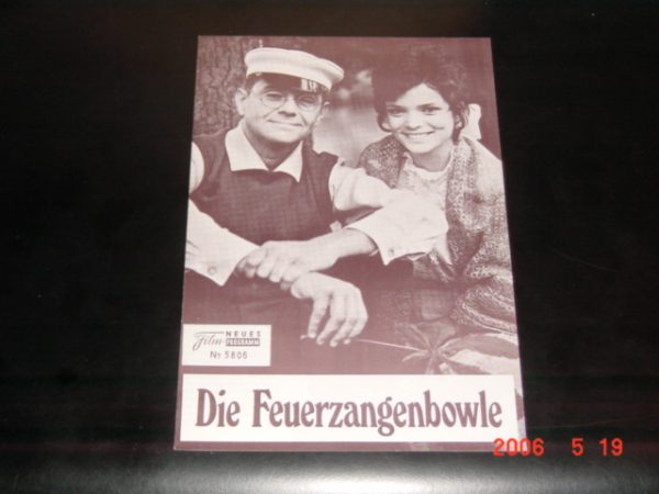 5806: Die Feuerzangenbowle, Uschi Glas, Nadja Tiller,